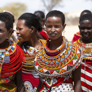 Einheimisches Volk in Kenia