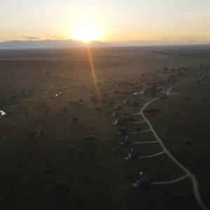 Serengeti Sametu Camp Ariel View