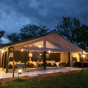 Restaurantbereich Kati Kati Camp