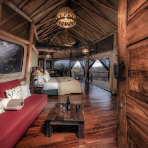 Tarangire Treetops Wohnbereich