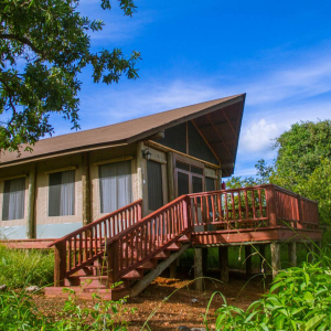 Zelt Zugang und Außen Ansicht