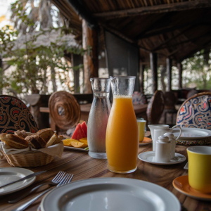 Kisima Ngeda Frühstück