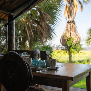 Kisima Ngeda Ausblick Speisebereich