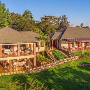 Hauptzelte mit Speisebereich, Lounge, etc.