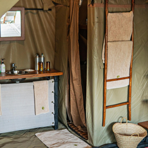 Zelt Badezimmer