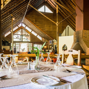 gedeckter Tisch im Restaurant