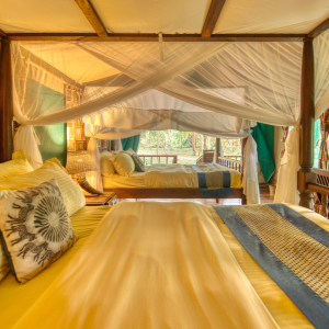 Twin Room mit zwei Doppelbetten