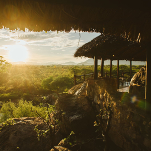 Landschaft Ruaha River Lodge