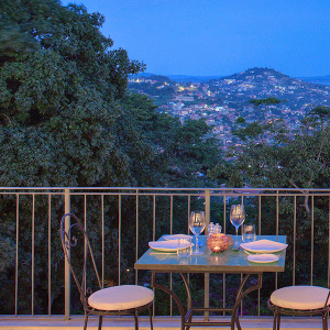 Terrasse mit Ausblick