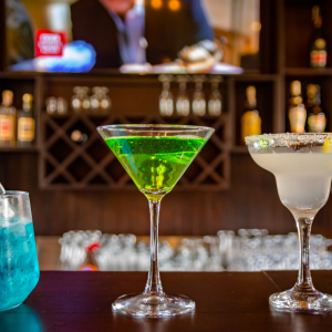 Getränke an der Bar