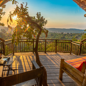 Terrasse mit Ausblick