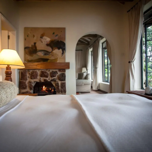 Lodge mit eigenem Kamin