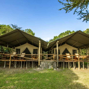 Familienzelt von Außen