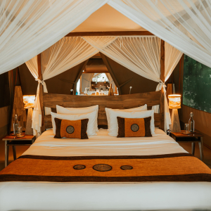 Familienzelt Doppelbett