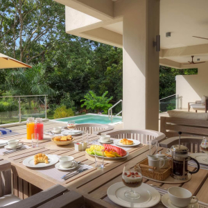 Frühstück Residence Villa