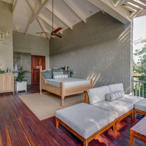 Honeymoon Suite privater Balkon und Lounge