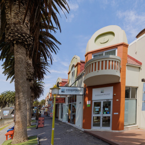 Eingang Swakopmund Luxury Suites