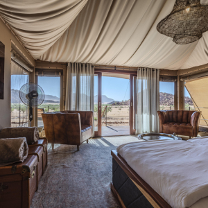 Premium Tent Ausblick