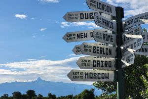 Ol Pejeta/Sweetwaters Schild